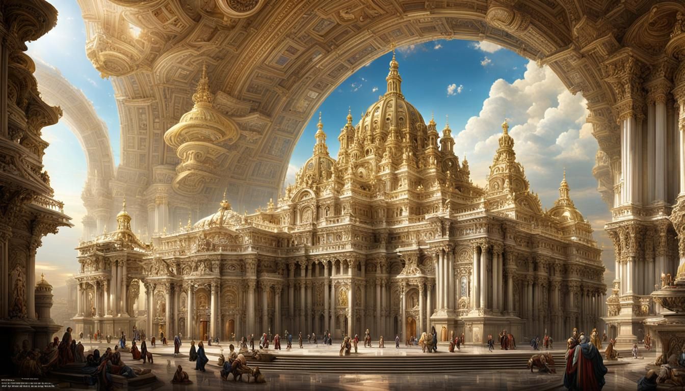 Extraterrestrial Baroque University: A Digital Art Concept