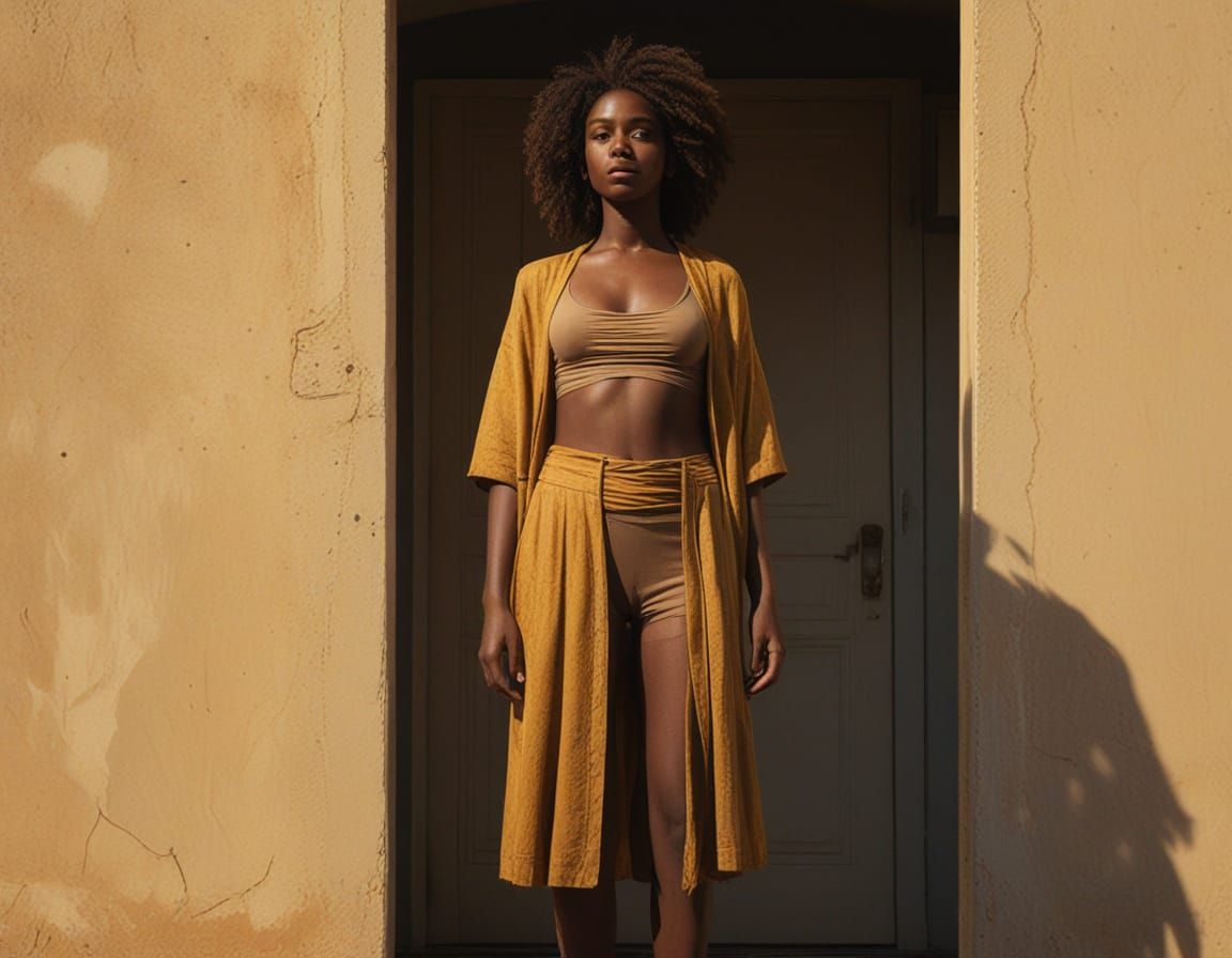 Photorealistic Image of an African-American Woman