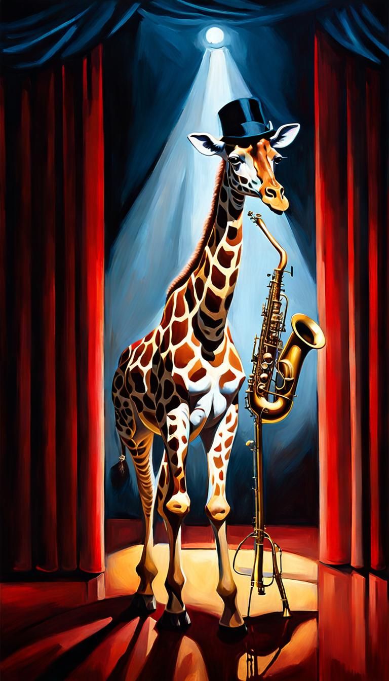 Giraffe Saxophone