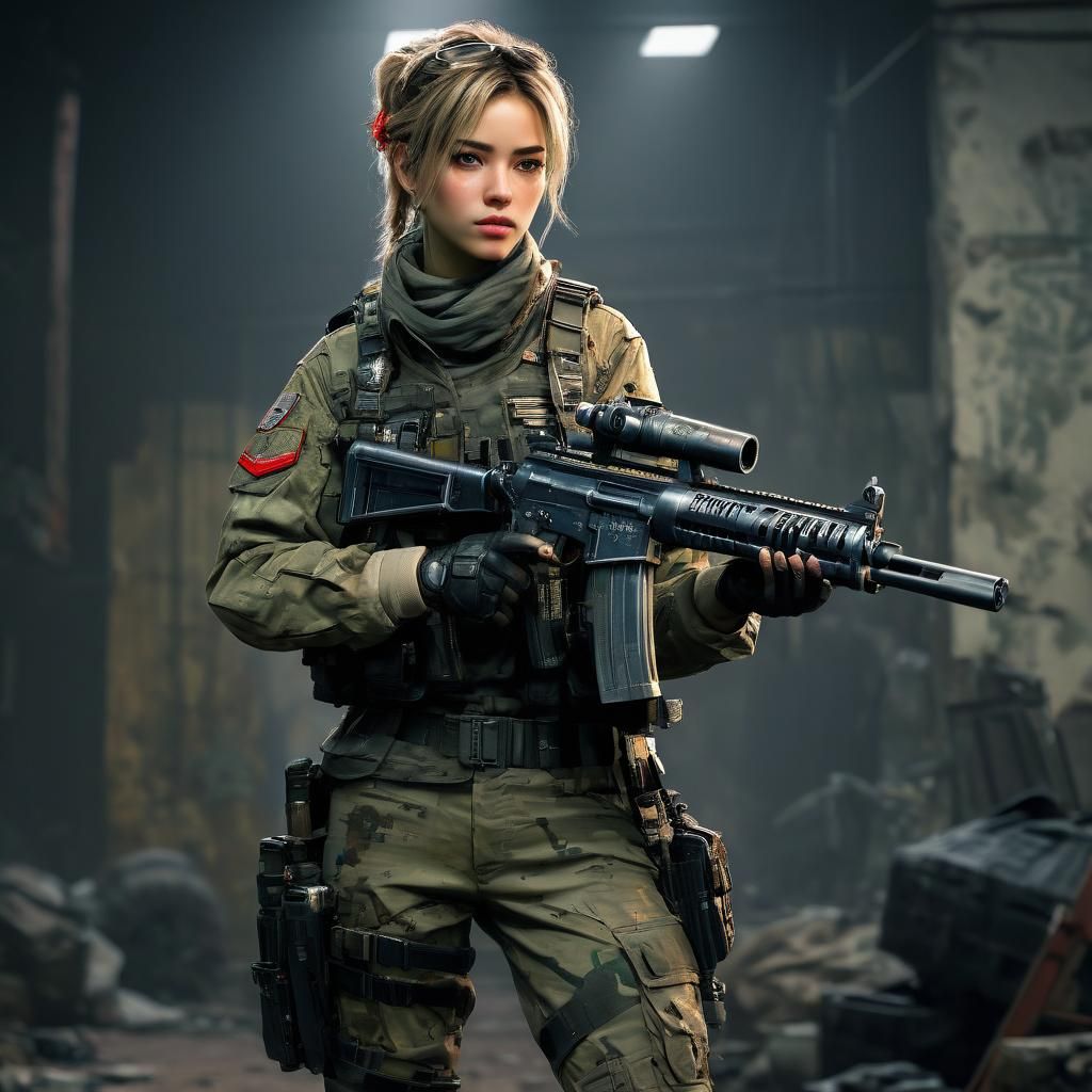 Tanya commando from Red Alert