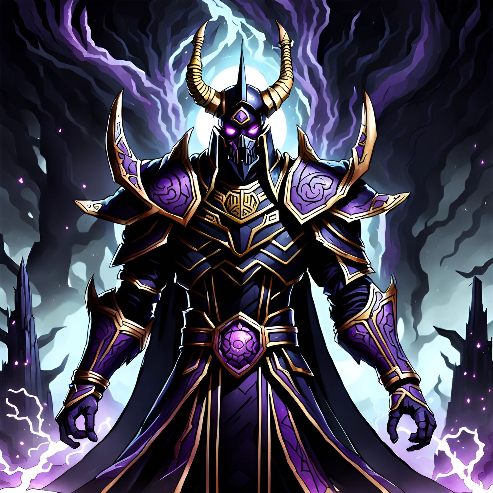 Abstract Image of a Void Lord