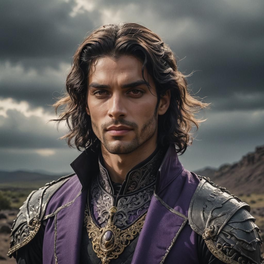 Charming Young Prince of the Somber Purple Kingdom
