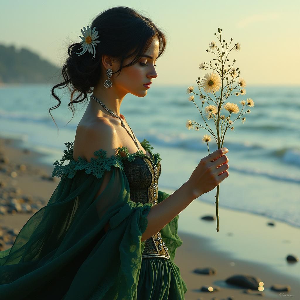 Gothic Lois Lane and the Enchanted Spring Blossom