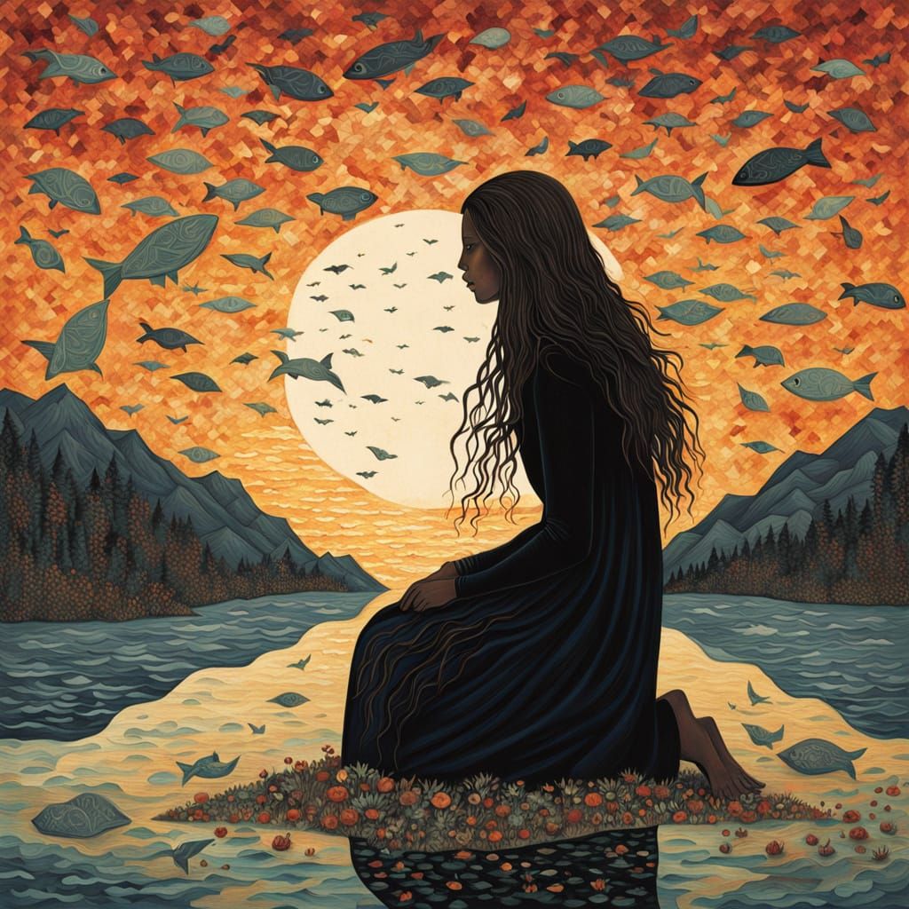 Cosmic Bio Art Collage in 8K Digital Format