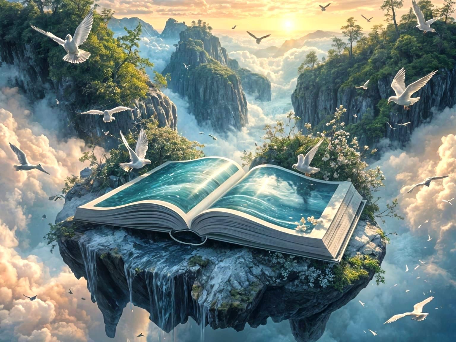 Open Book Releases Dreamlike World in Luminous Fantasy Style