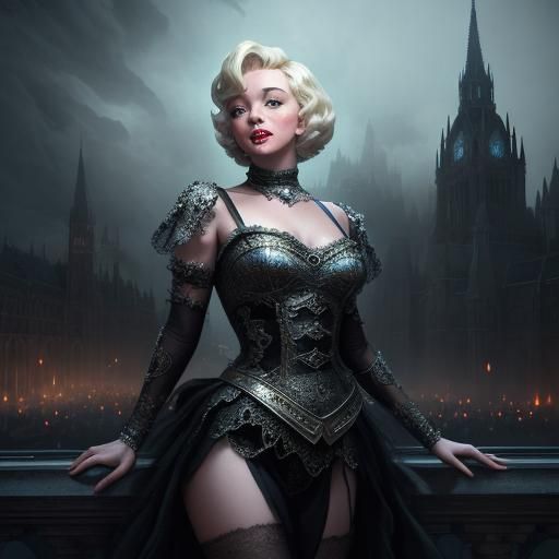 Marilyn Monroe: Epic Digital Matte Painting