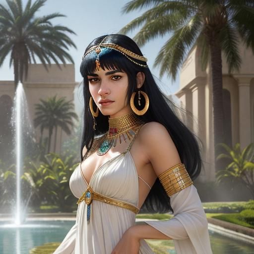 Sofia Boutella plays Cleopatra