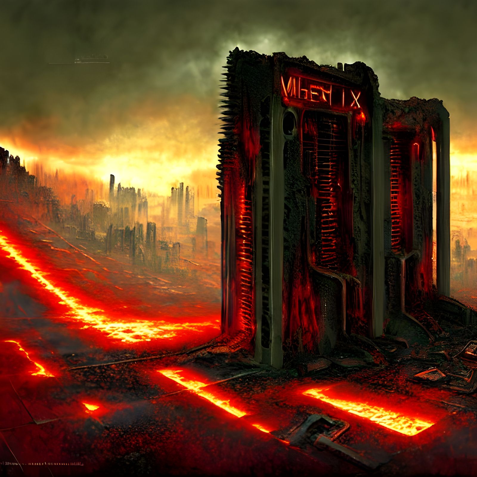 Sci-Fi Machine Apocalypse: Extraterrestrial Ruins