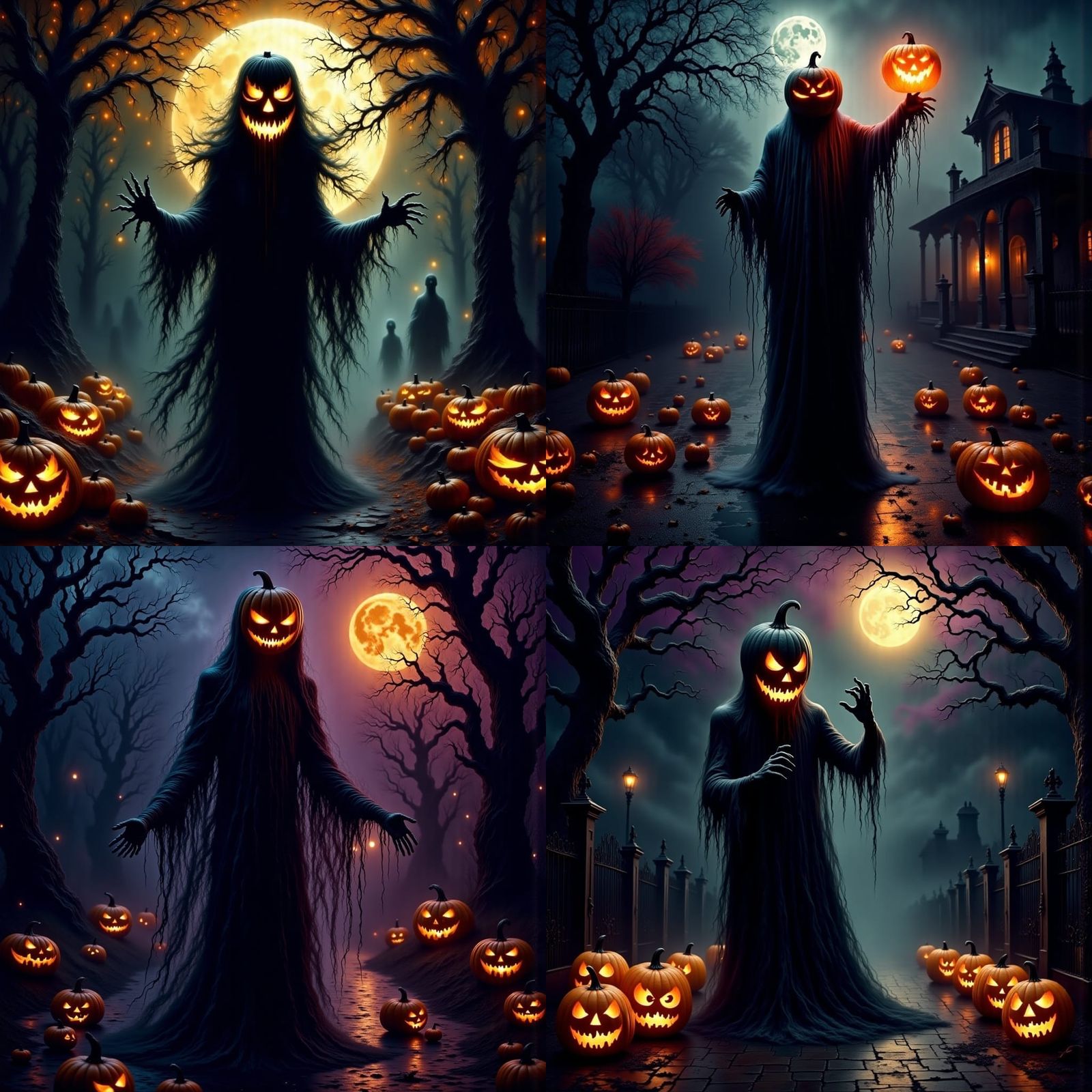 Death by Riverbank in Abstract Art Deco Style