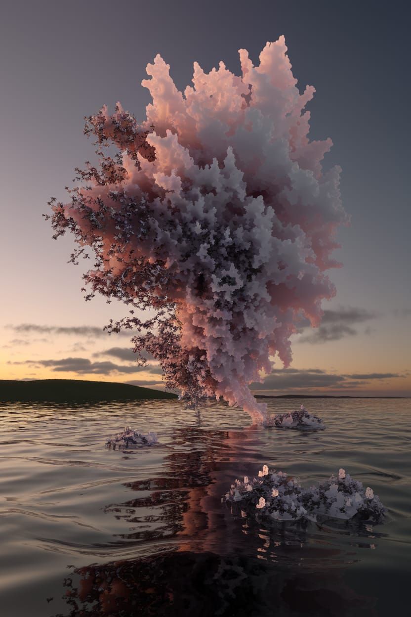 A Creeping Melange with Sceptical Zephyr Fractal Interference