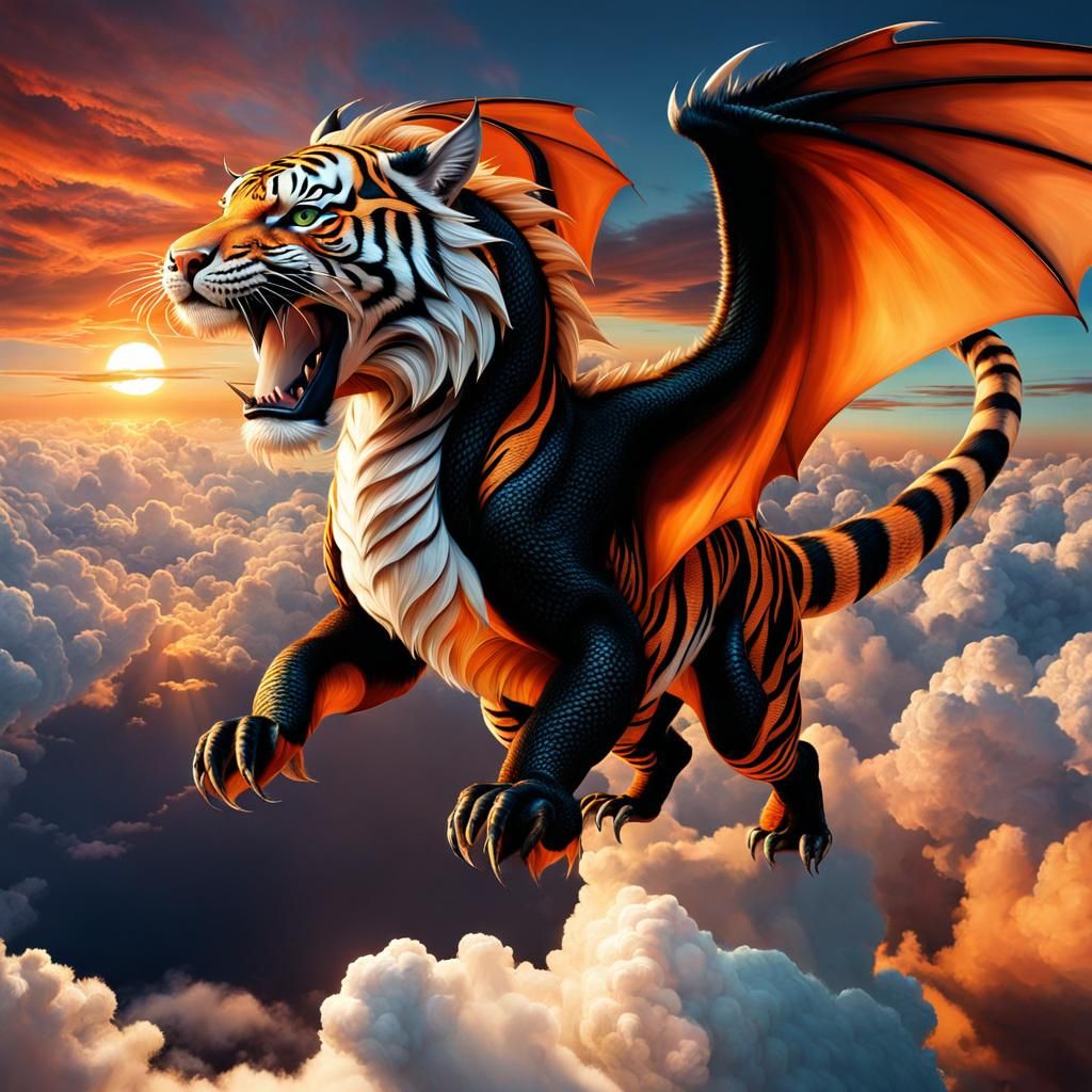 Tiger × Dragon Hybrid