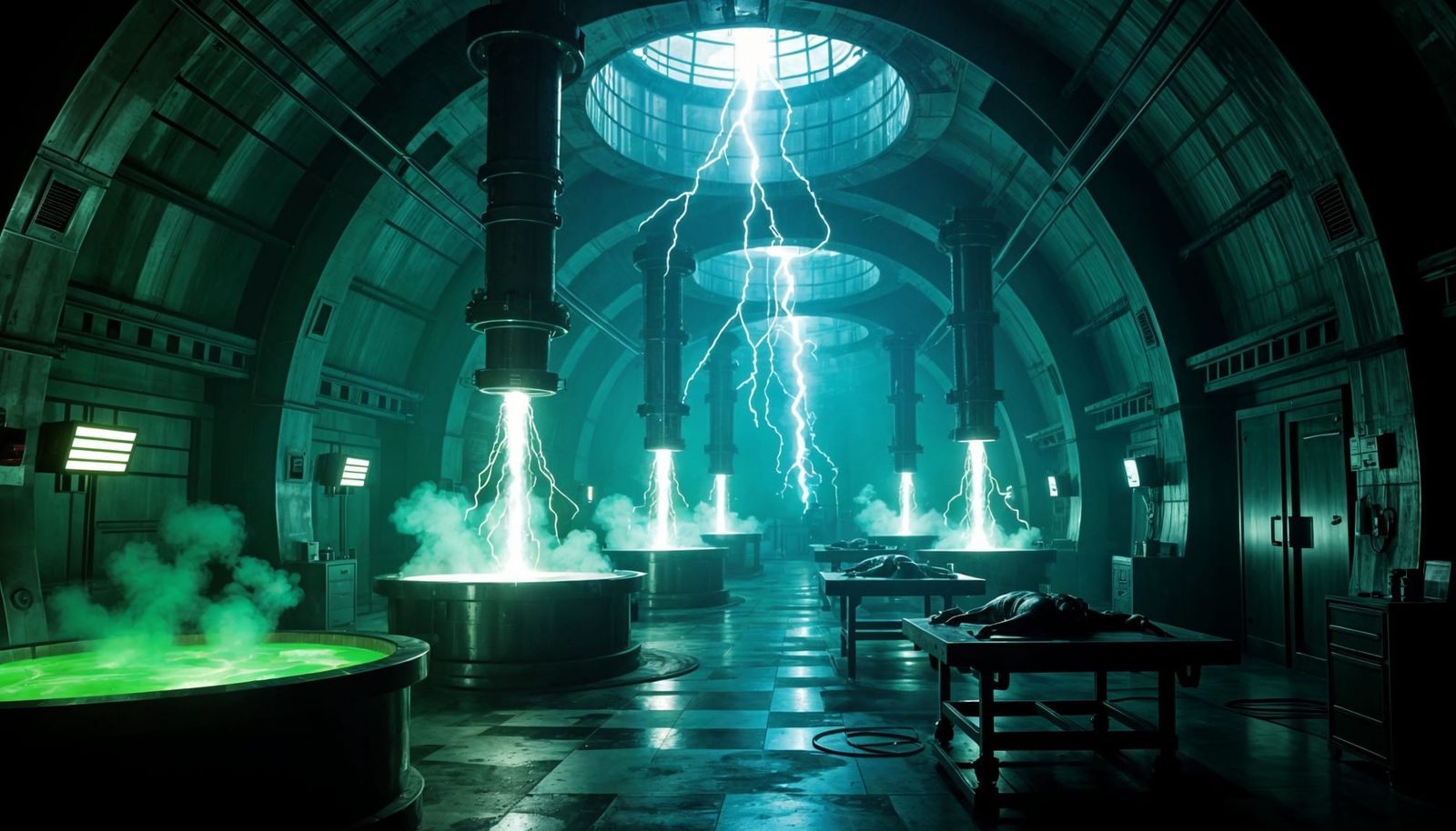 Frankenstein's Lair: Sprawling Tesla Coil Lab