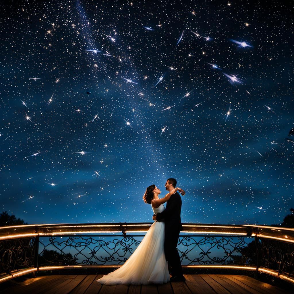 Whimsical Celestial Dance