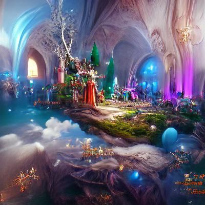 Fairyland Celebration: Elves, Castles, and Light Orbs