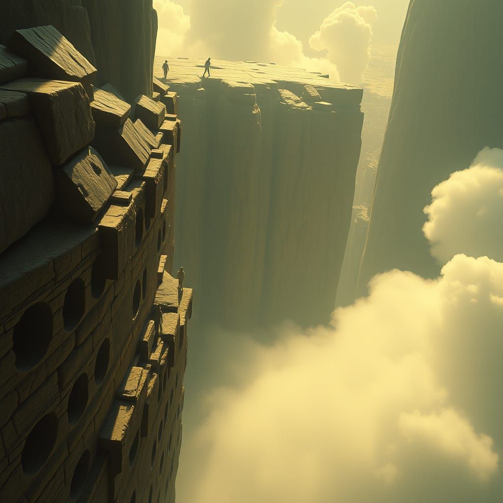 Lemming Horde Charging into the Void