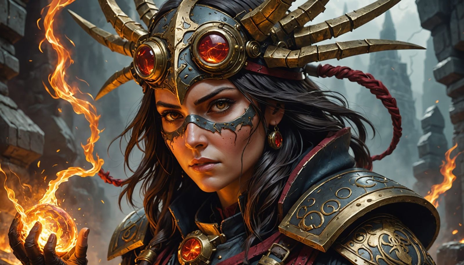 Arcane Alchemist Channels Energy into Stone Golem