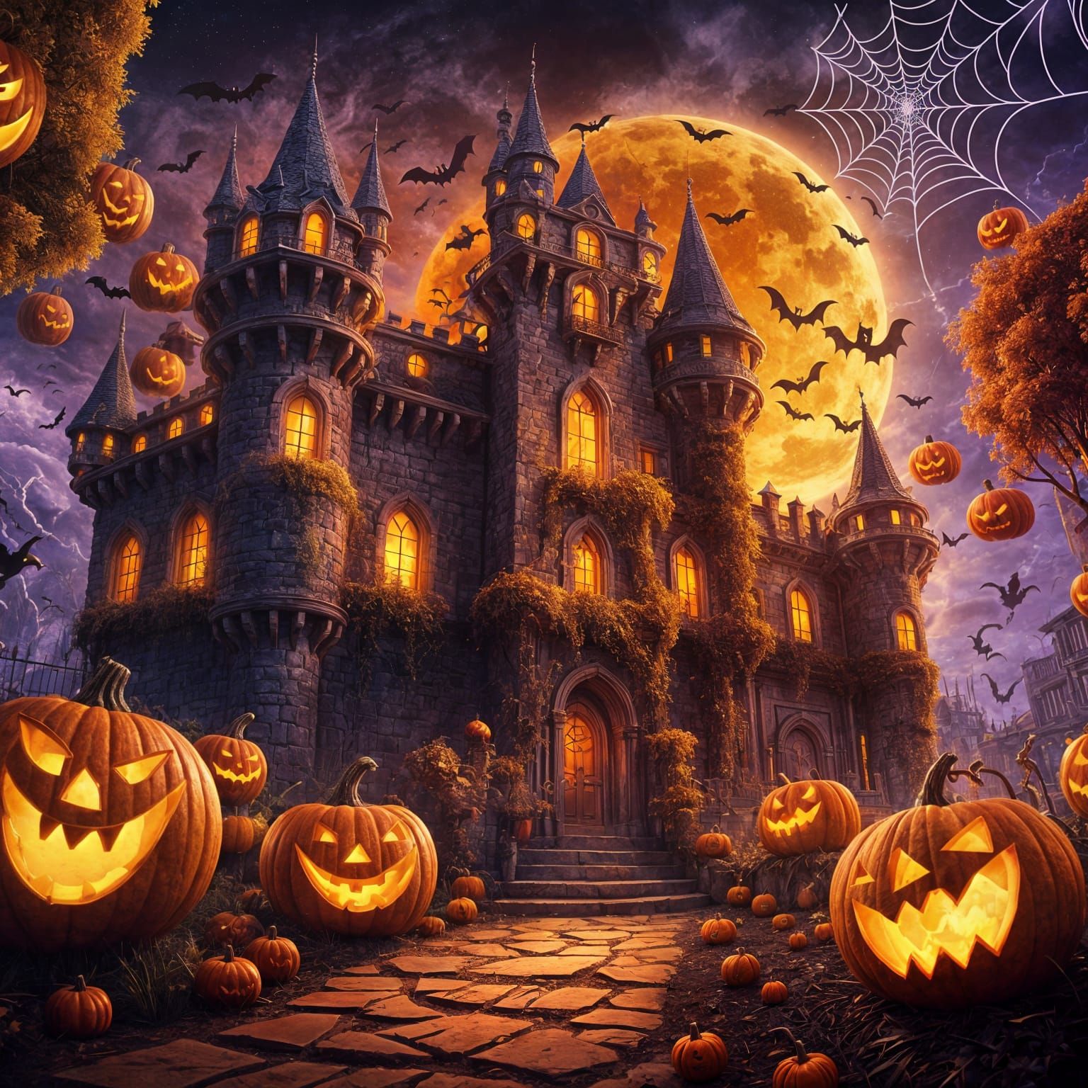 Halloween Monster Bash Party Night