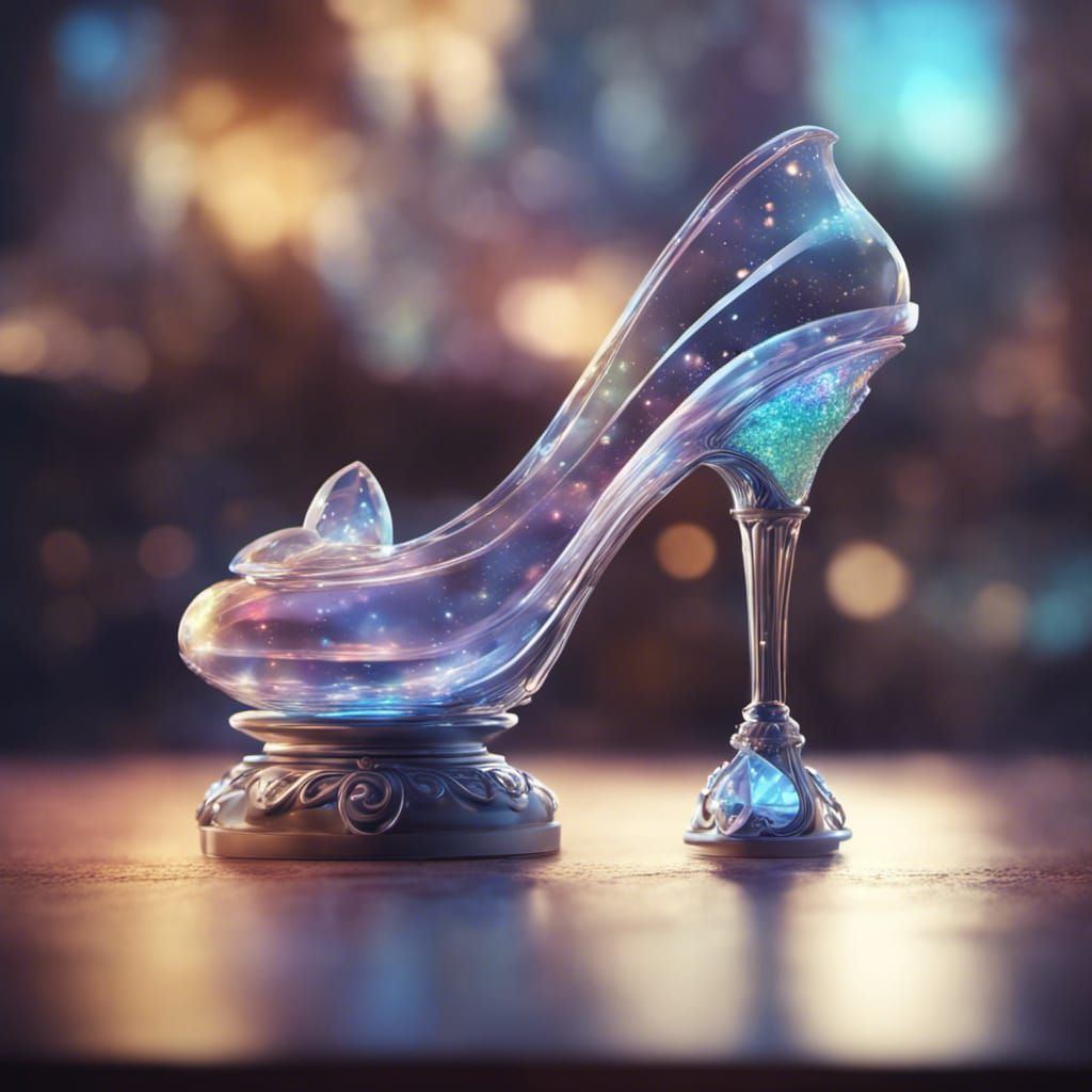 Cinderella glass slipper