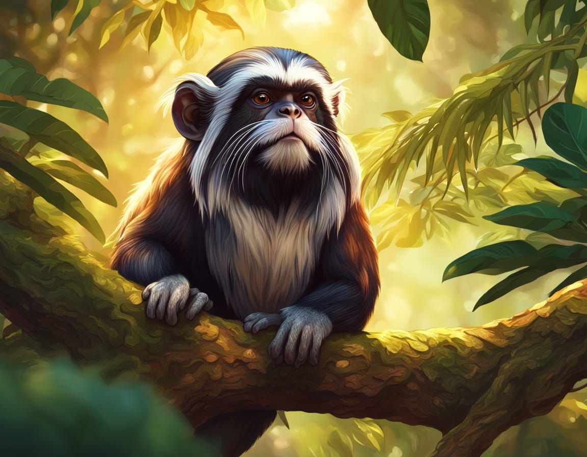 The Emperor Tamarin