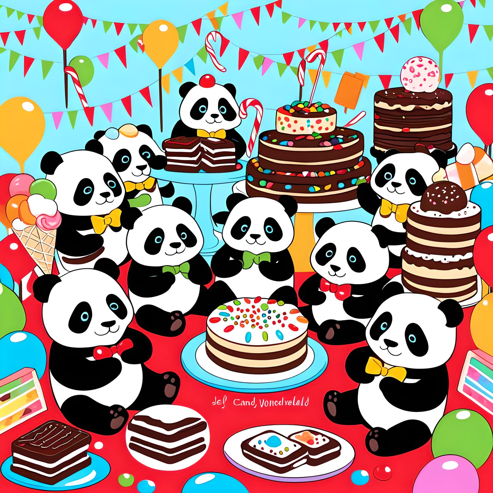 Chocolate Pandas' Ice Cream Book Club