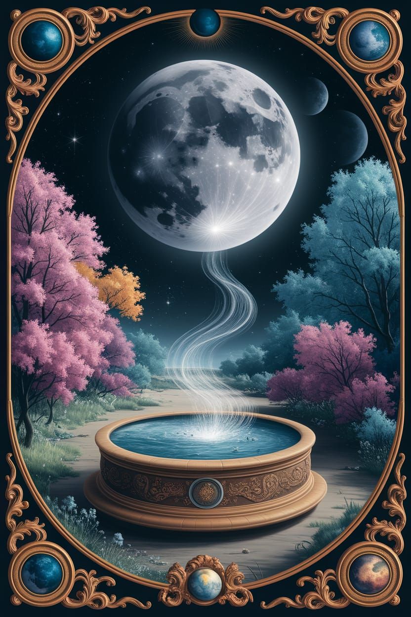 I Fashion a Moonscape I Still a Well