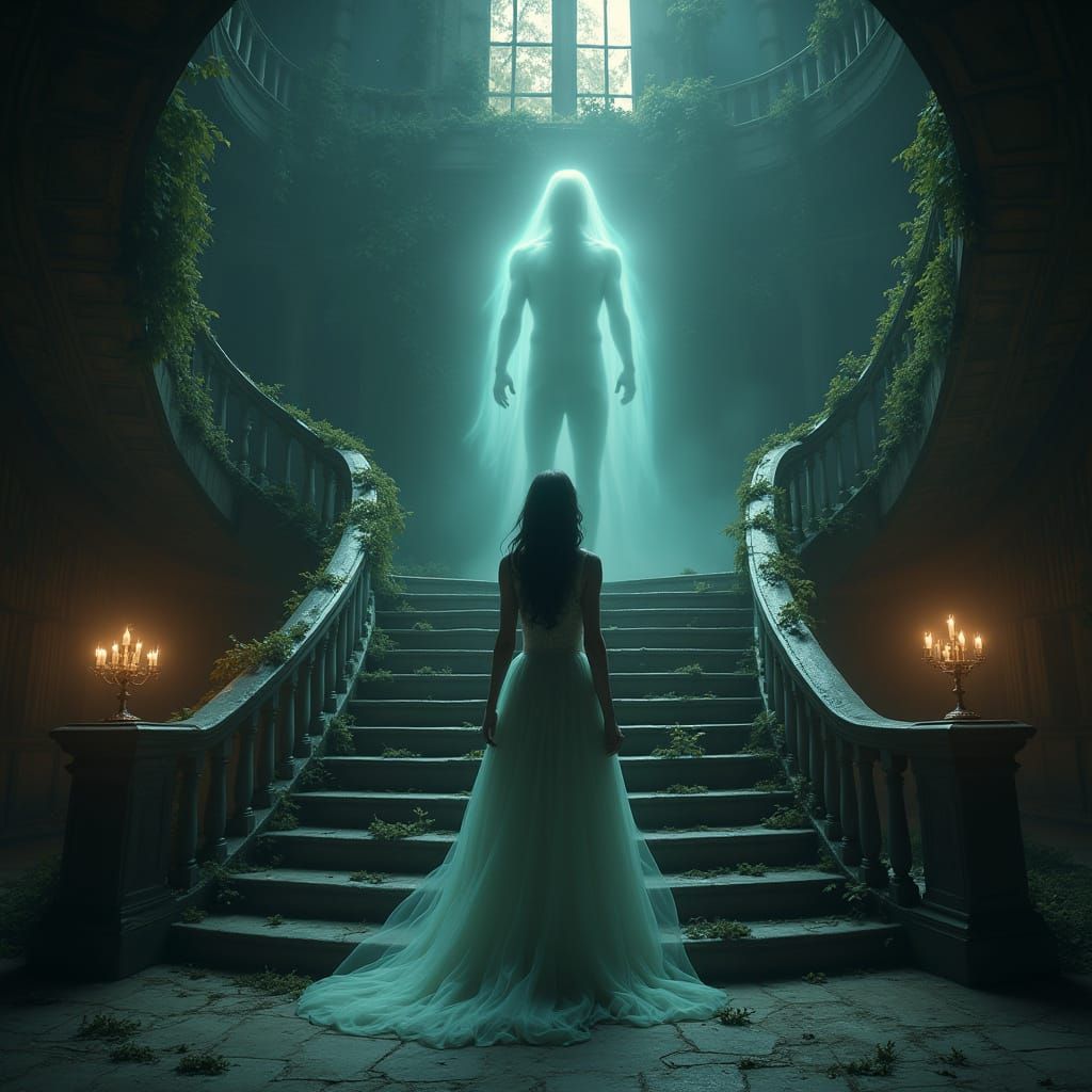 Ethereal Romance in a Haunted Montana Mansion