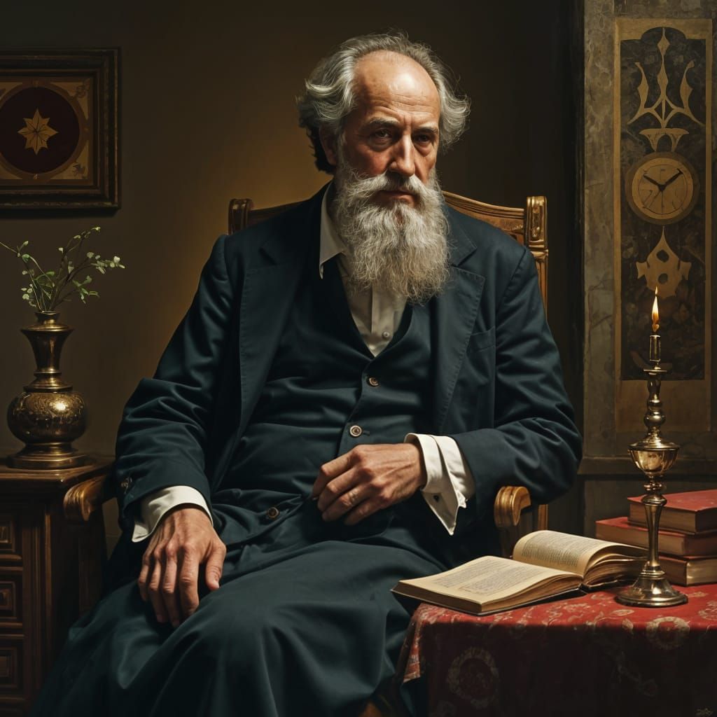 AI Image of Rene Guenon