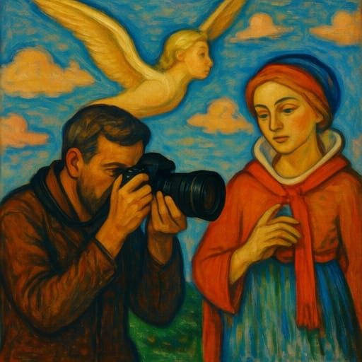 Photographer in Seventh Heaven: Expressive Artistic Renditio...