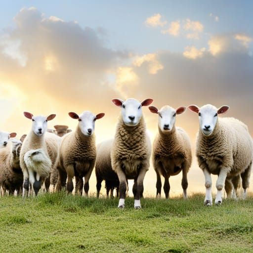 AI Image of Sheep