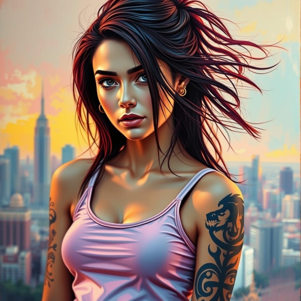 GTA-Style Portrait