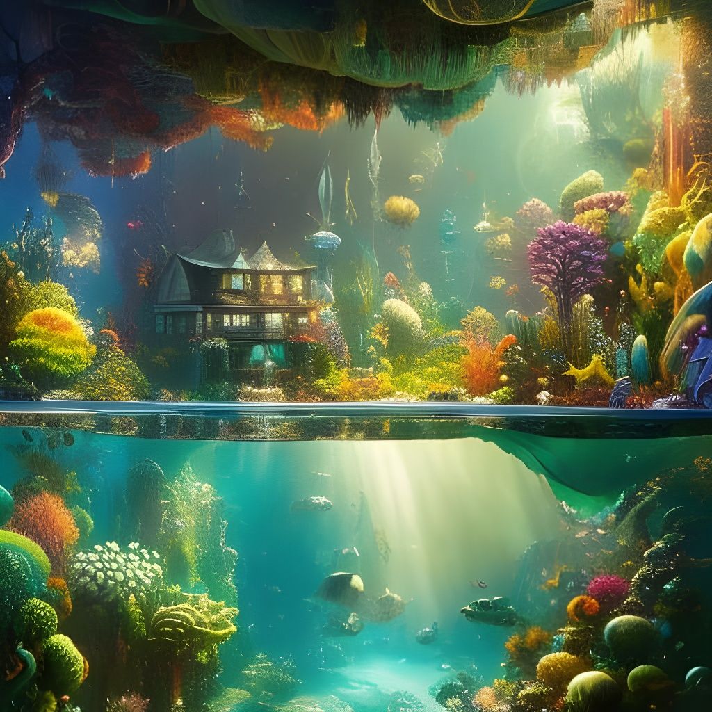 Somewhere under the water