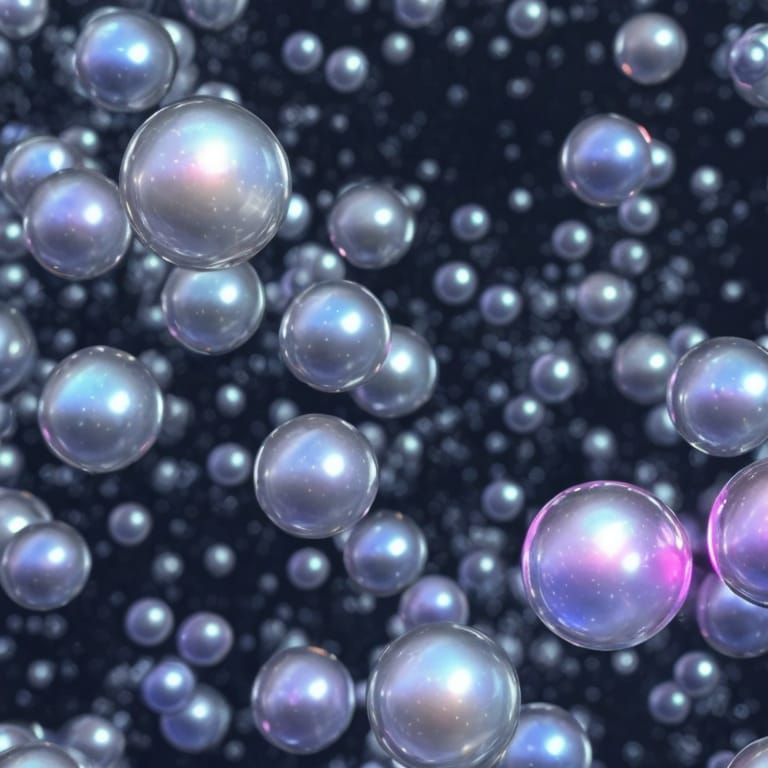 Ethereal Soap Bubbles in Detailed Digital Art