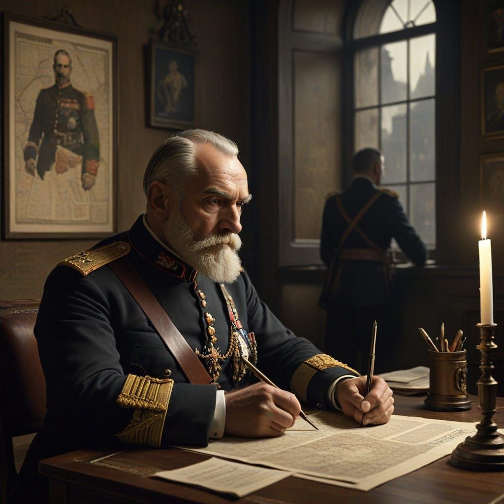 Diplomats Frozen in Tension, Austro-Hungarian Government Off...