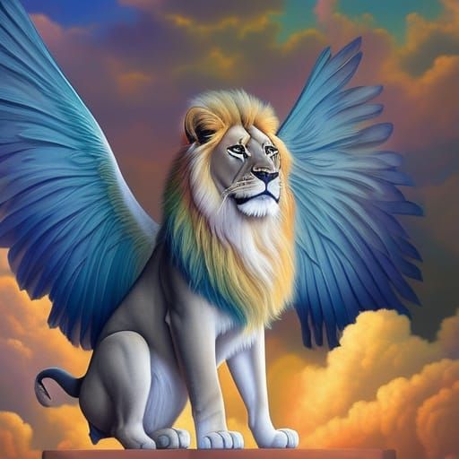 Lion with Wings