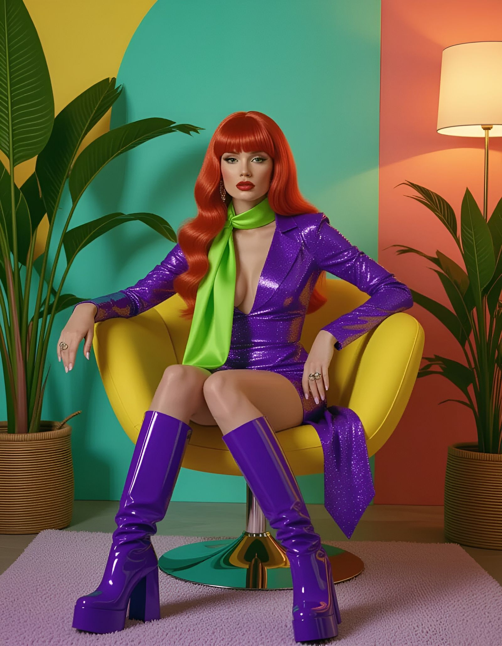 Daphne Inspired Fashion Photo Shoot