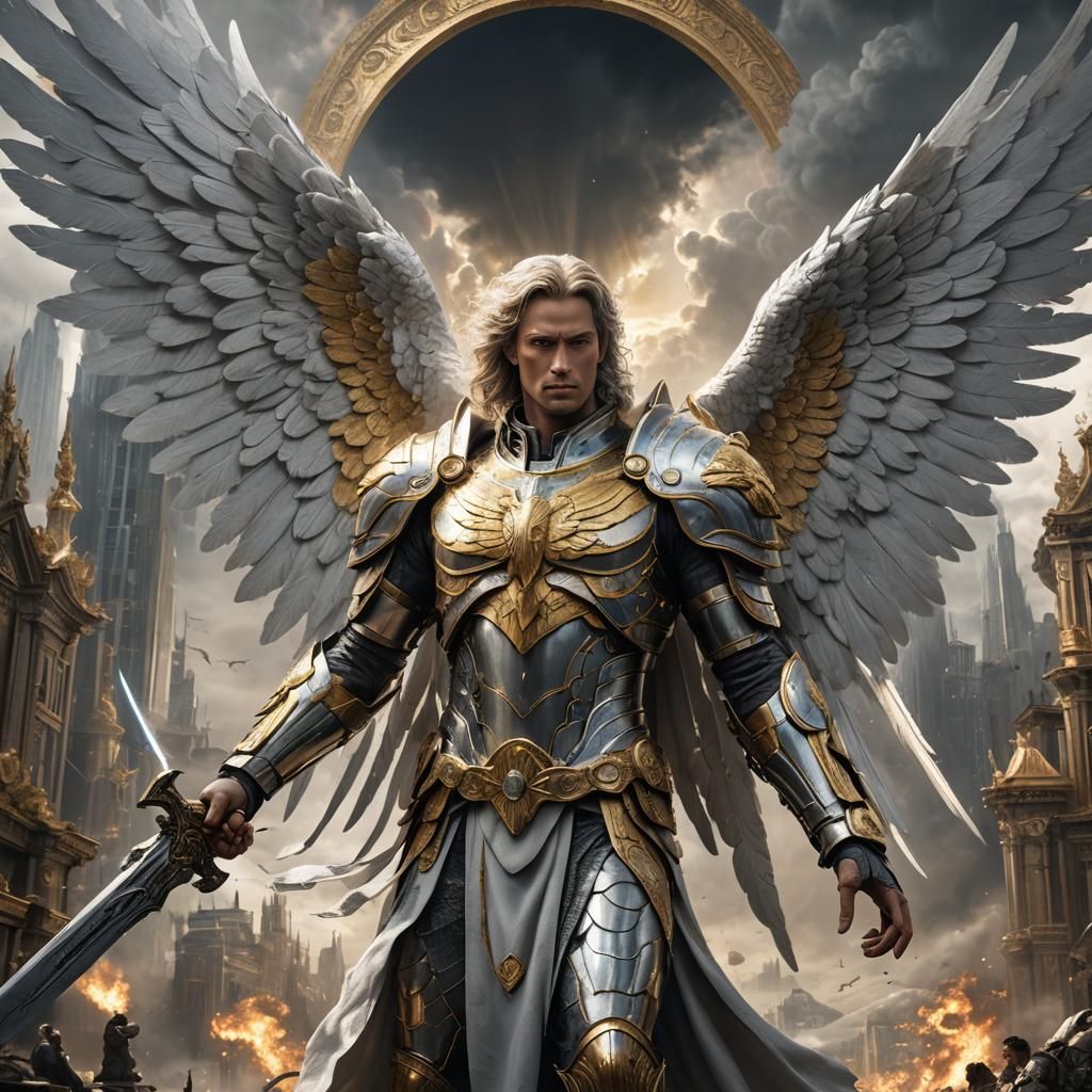 Magnificent Archangel in Epic Cinematic Style