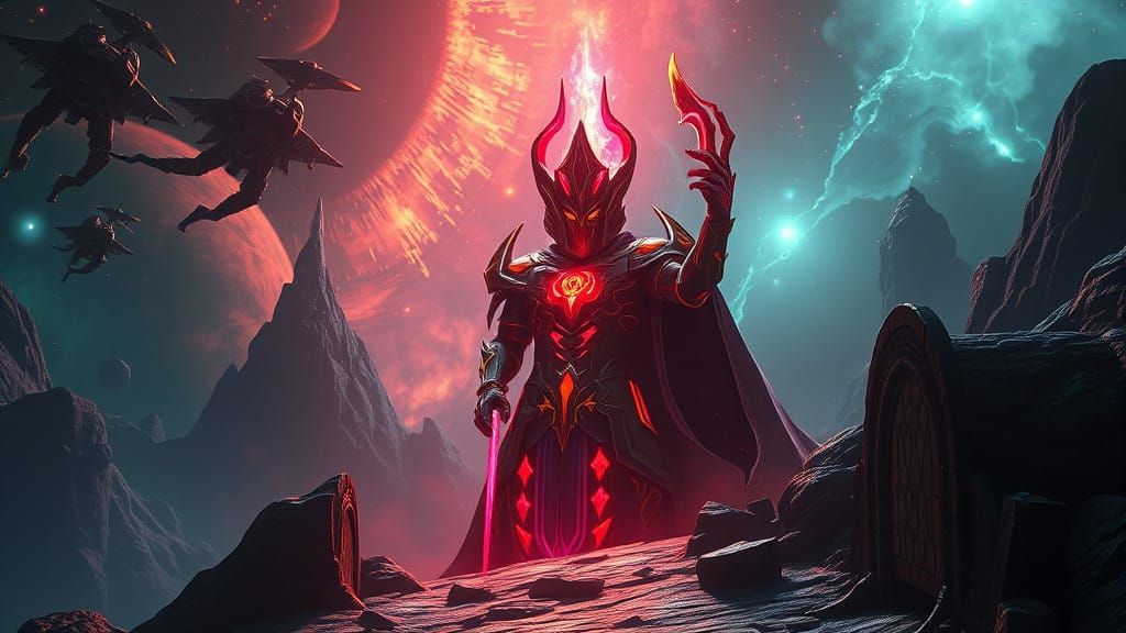 Epic Space Lord Fantasy Art in Stunning 8K