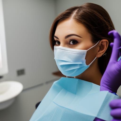 Woman Dentist in Mask: Professional Photography
