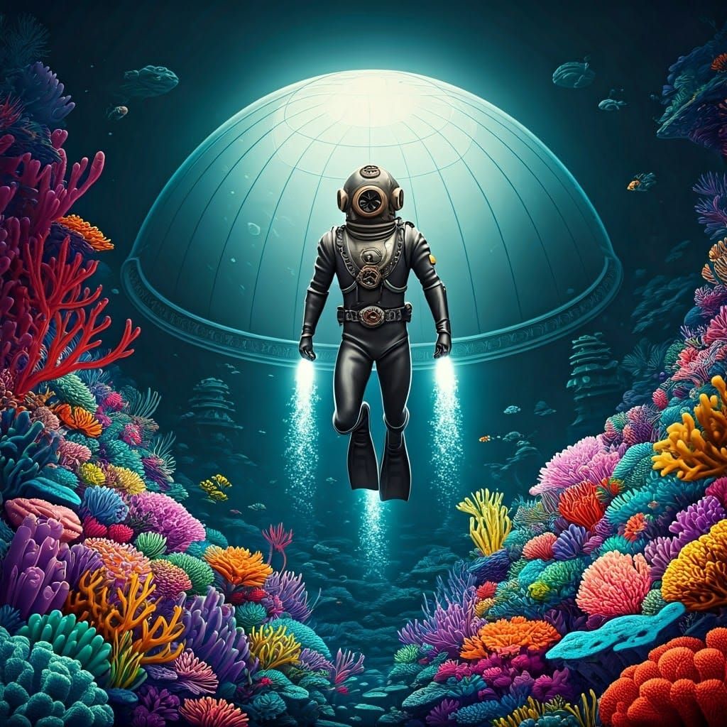 Retro Hero's Deep Dive: Colorful Steampunk Adventure