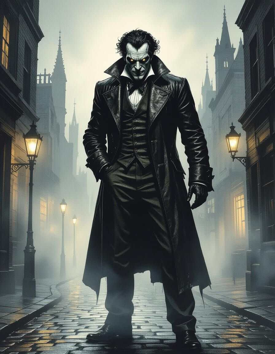 Jekyll and Hyde Transformation in Victorian City