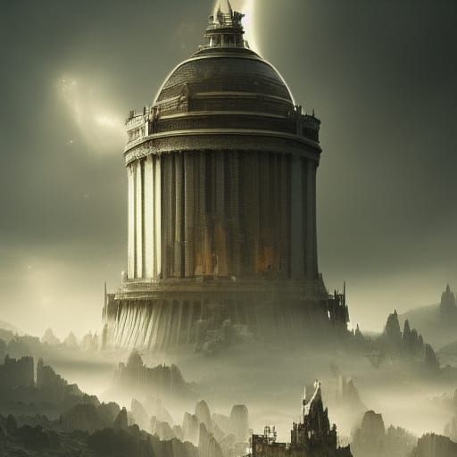 Epic Coffee: A Dramatic Digital Matte Painting