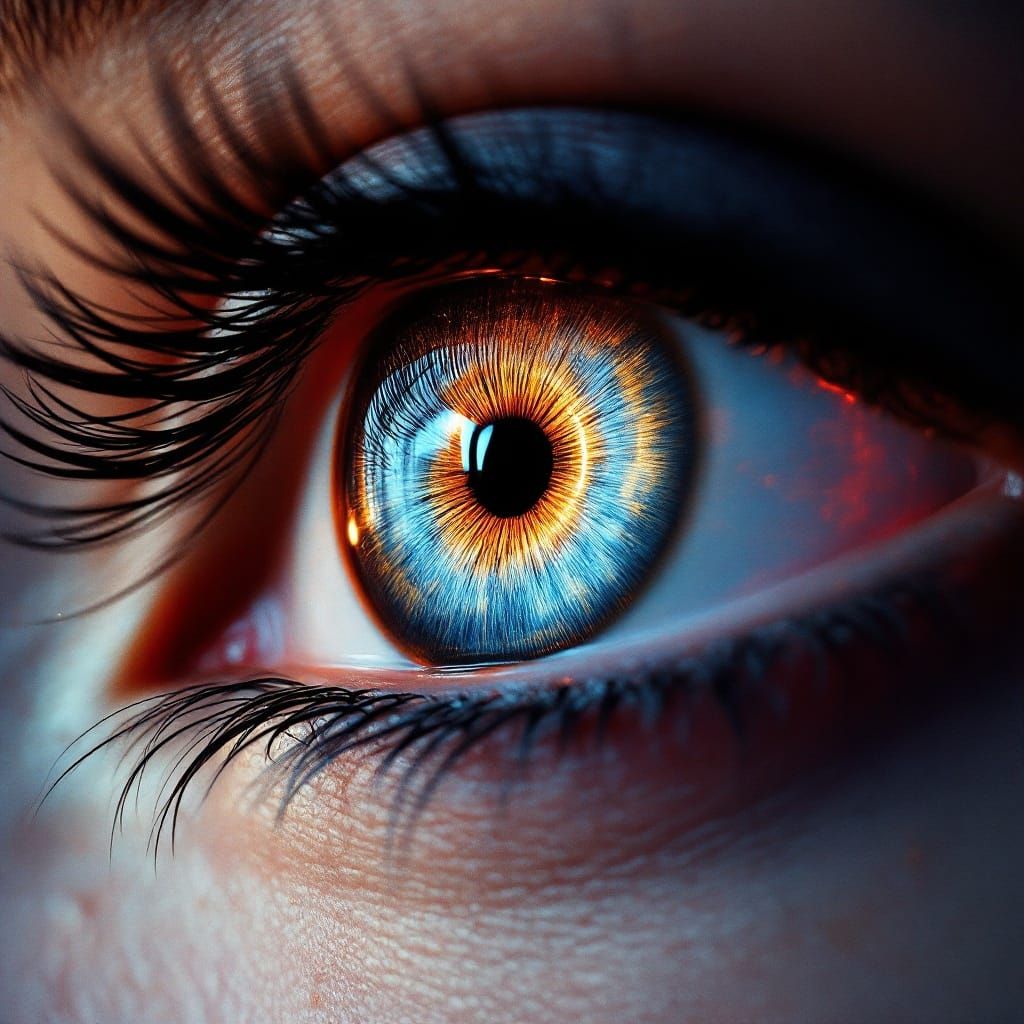 Hyper-Realistic Human Eye in Stunning Detail