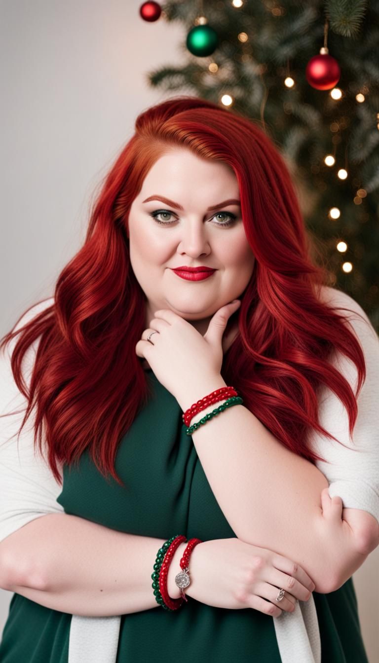 Normcore Fashion Dadcore Momcore Christmas Portraits in a Ro...