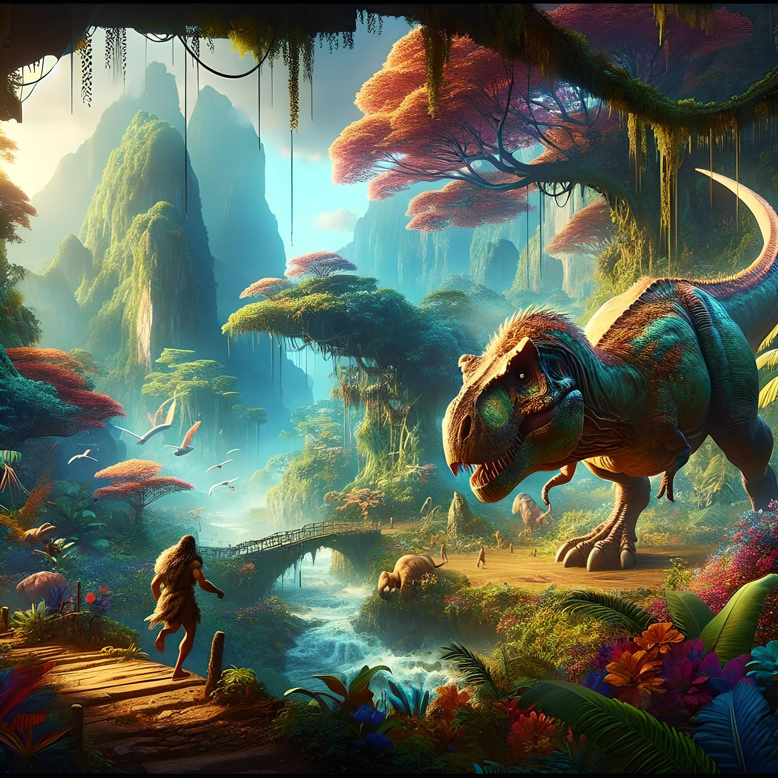 Antediluvian Tyrant Lizard