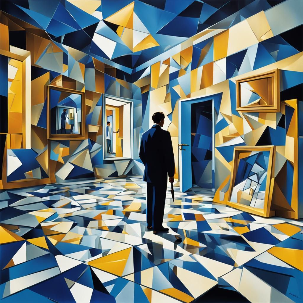 Cubist Room: Key to Abstraction in Picasso Style