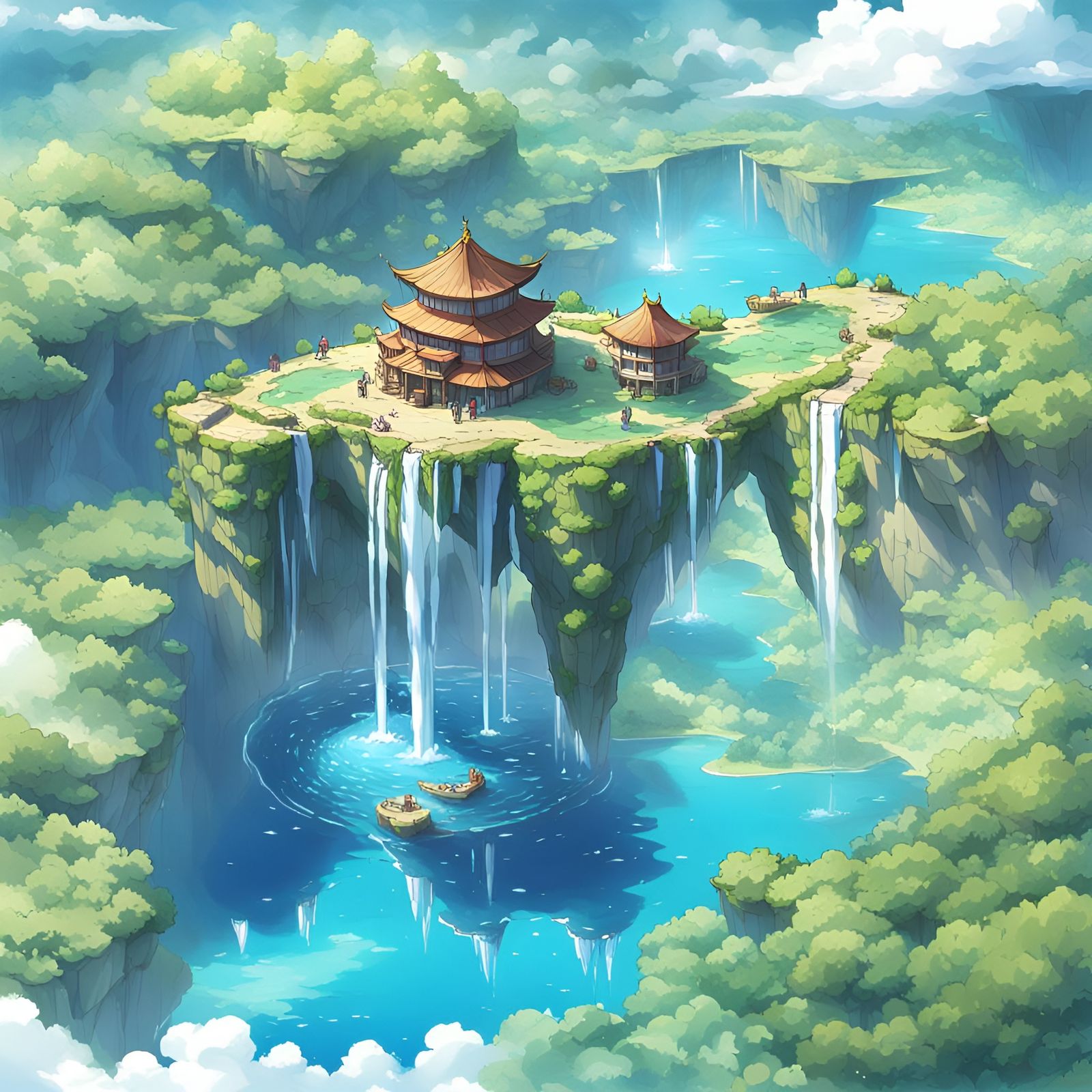 Floating islands