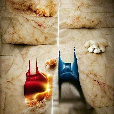 Epic DC vs Marvel Superhero Movie Poster