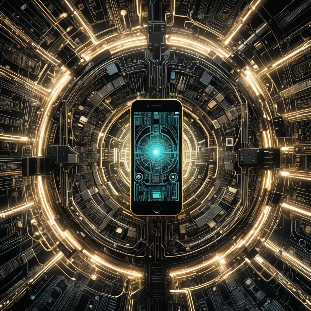 Interconnected Tech in Biomechanical Style