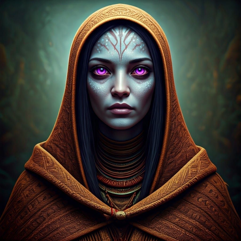 Ethereal Goddess of the Mystic Realm