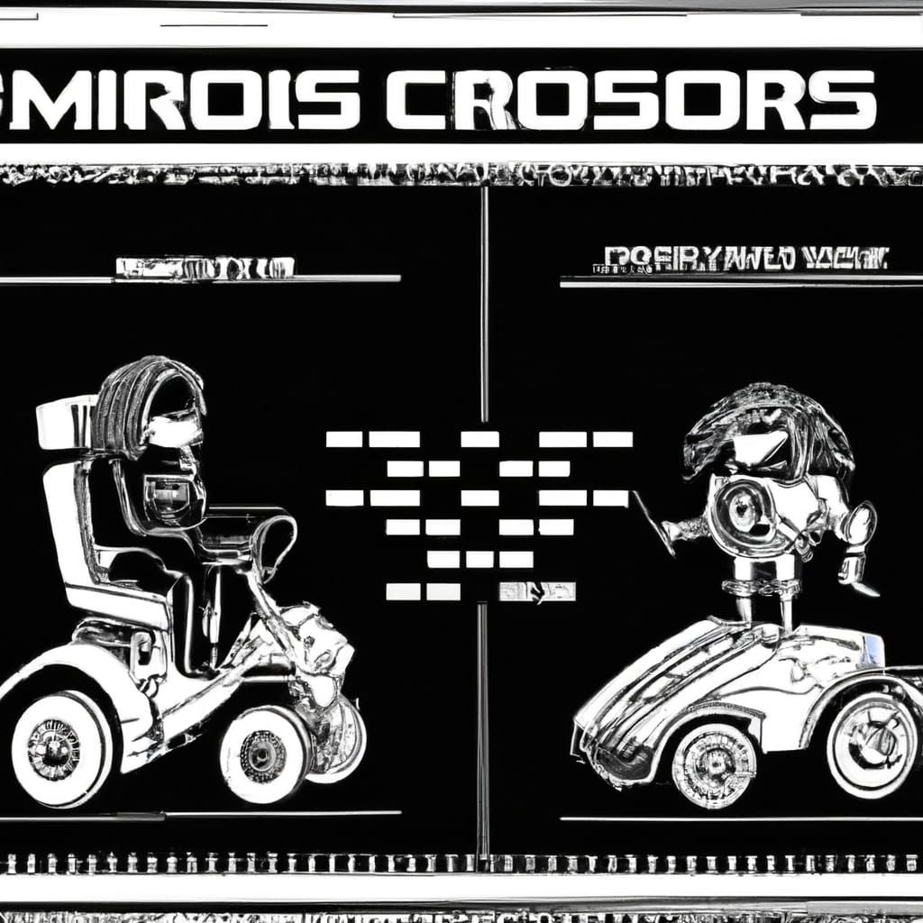 Retrofuturistic Chariot Warrior in a Love Triangle with a Ro...